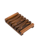 Deluxe Wooden Soap Savers - Leaning Oak Soaps