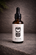 Tobacco & Bayleaf Beard Oil - Leaning Oak Soaps