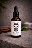 Tobacco & Bayleaf Beard Oil - Leaning Oak Soaps