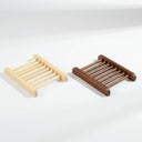 Bamboo Wood Soap Savers - Leaning Oak Soaps