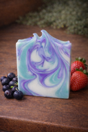 Velvet Berry Temptation Handcrafted Soap - Leaning Oak Soaps