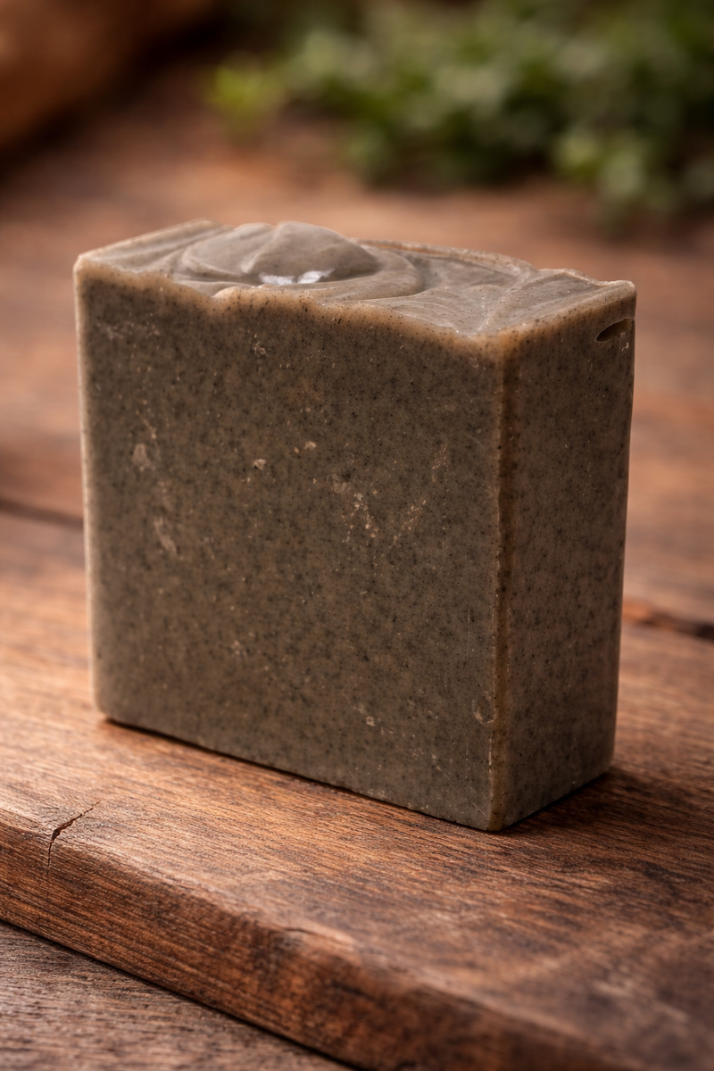 Calm the Flush Facial Bar (Unscented) - Leaning Oak Soaps