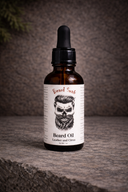 Leather & Citrus Beard Oil - Leaning Oak Soaps