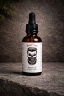 Bourbon Vanilla Beard Oil - Leaning Oak Soaps