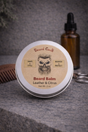 Leather & Citrus Beard Balm - Leaning Oak Soaps