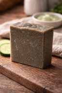 Calm the Flush Facial Bar (Unscented) - Leaning Oak Soaps